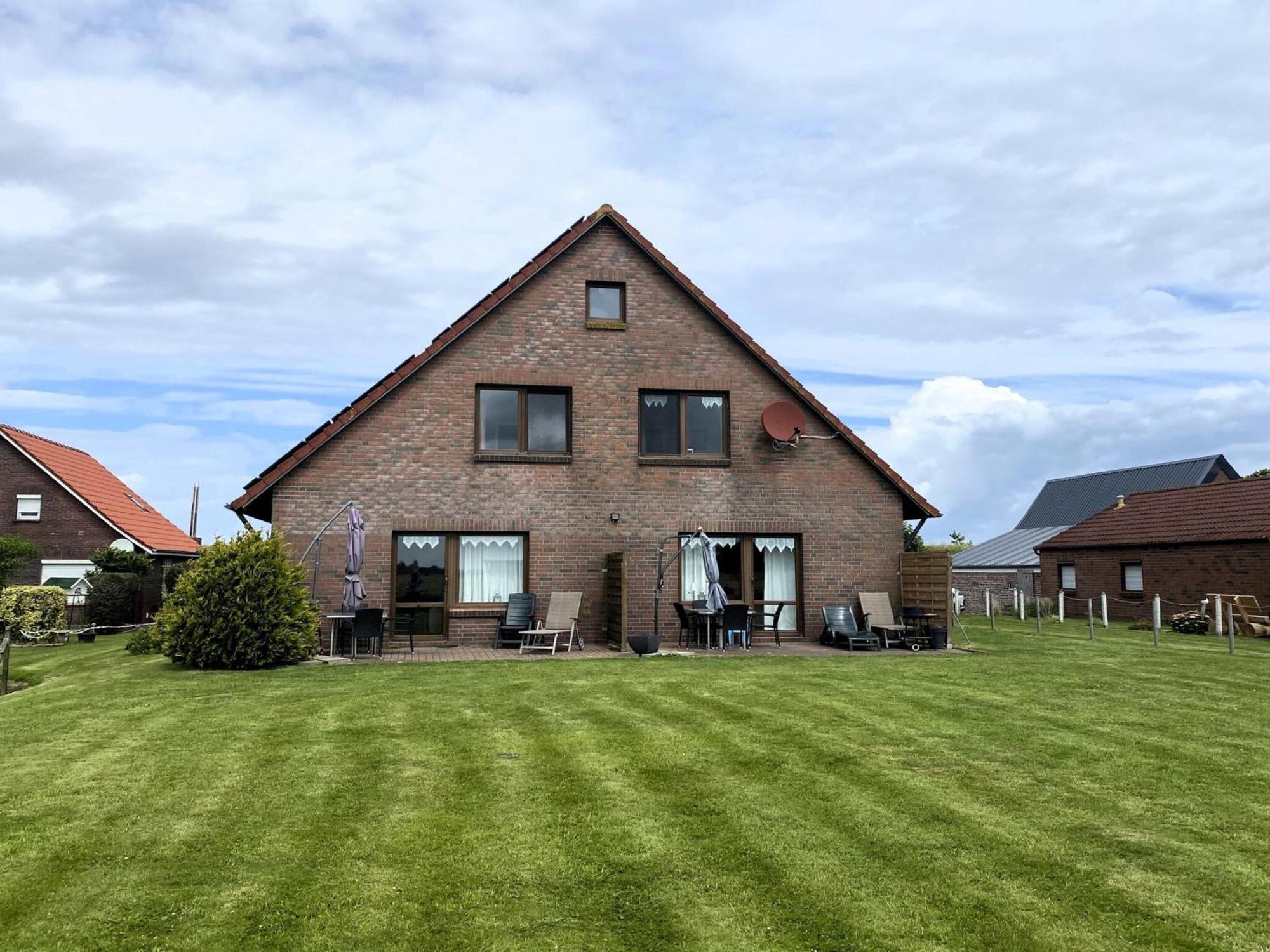 Spacious Apartments With Private Terrace Near The North Sea Dike Nessmersiel Exterior photo